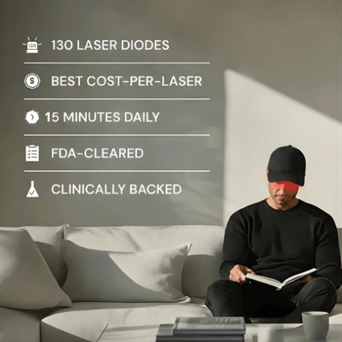 TrichoGlow Red Light Therapy Cap for Hair Growth Support - View 5