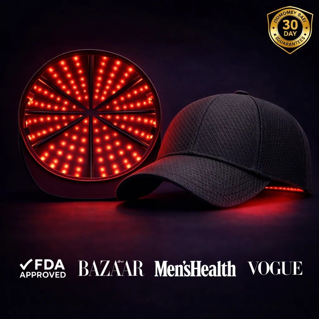 Tricho GlowCap red light therapy cap